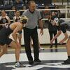 BREAKING BARRIERS: Cheyenne Davis became Marlow High School’s first female wrestler this year after moving in with her family from Florida.