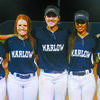 : Marlow celebrated its five seniors following the Lady Outlaws’ regular season finale against Duncan. Pictured: (from left) Devyn Dennison, Kaytlyn Smock, Lauren Wade, Jenna Keeler and Mia Meshell.