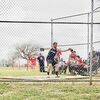 Nash Farmer, Junior, throws discus at the recent meet at Cache on March 28. Farmer placed first in Boys Discus.

Photo submitted