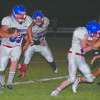 Bray-Doyle fullback Dalton Whitehead rumbles for a big gain in the Donkeys' win over Maysville last Friday night.