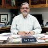 NEW BGOC PRESIDENT: Joe Ligon, pastor of First Baptist Church of Marlow, sits at his office at his church. Ligon was voted the new president of the Baptist General Convention of Oklahoma for a one-year term last week.