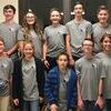 DISTRICT WINNERS: Marlow Middle School Academic Team won all five matches in the district meet