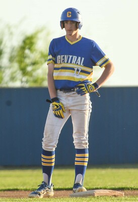 Central High Baseball outfielder Luke Thrasher was named to the 2023 Oilfield Conference Players team this season.